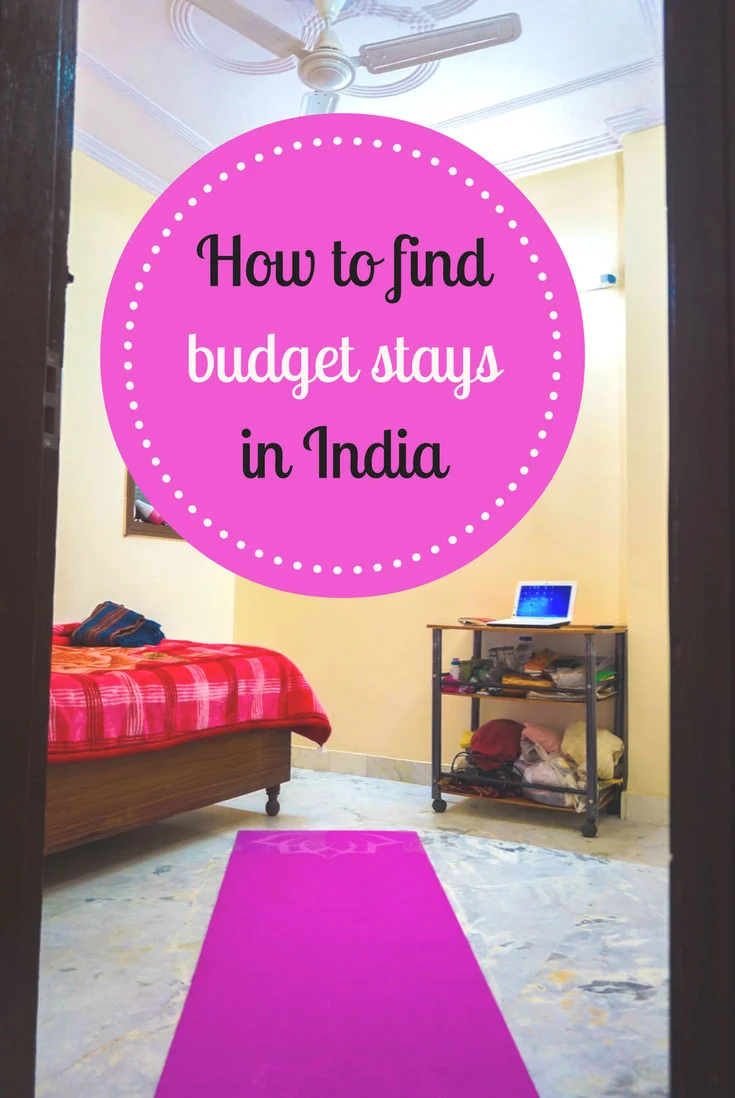 budget accommodation in India pin