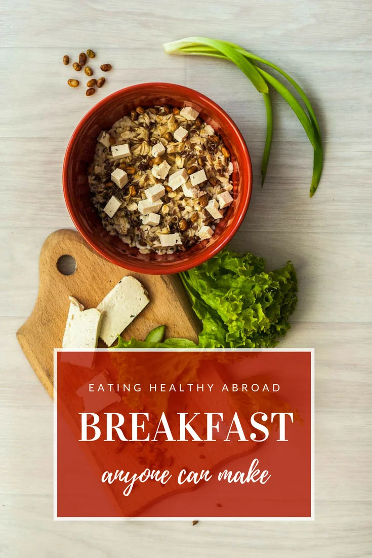 Eating healthy while travelling