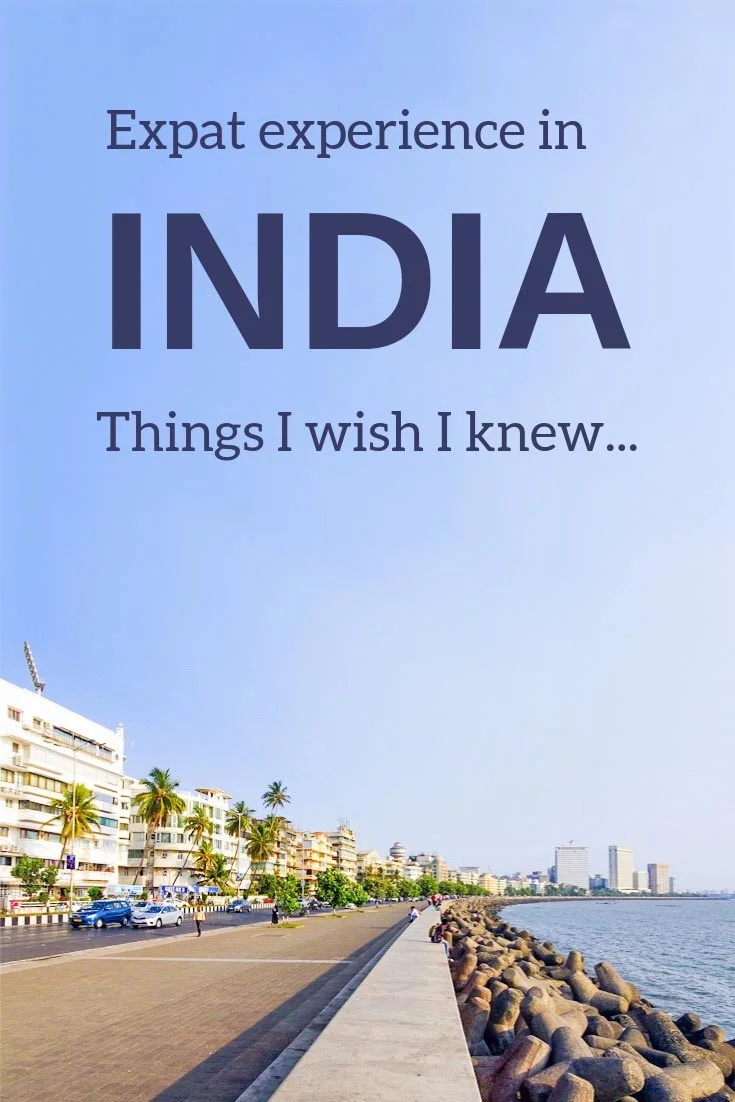 Expat in India pin