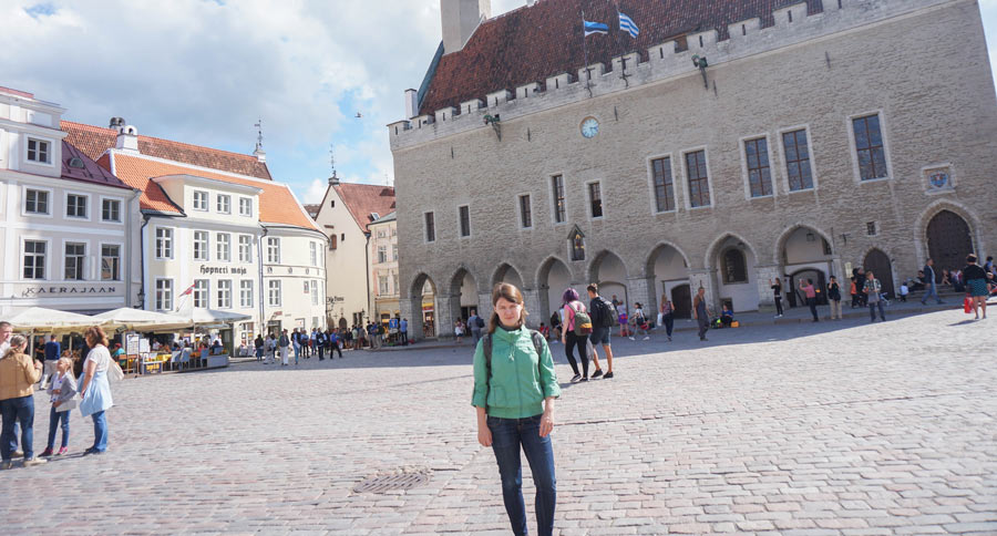 My trip to Estonia - Raekoja Plats 