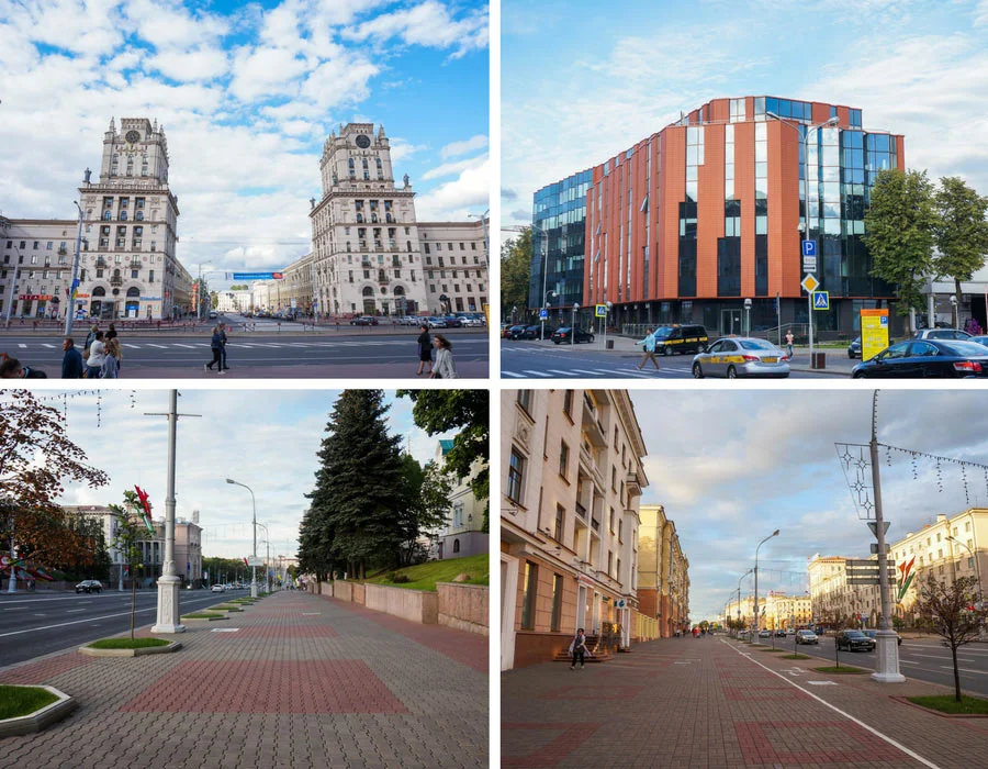 Minsk pictures of the city
