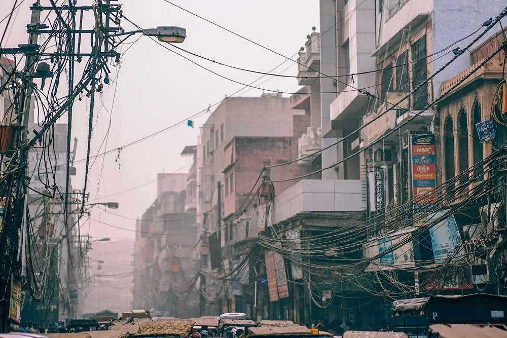 Old Delhi neighborhood