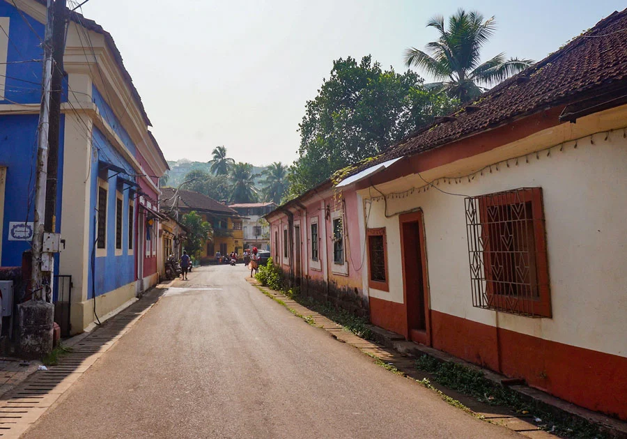 Fontainhas street