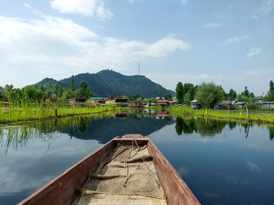 Dal Lake boat