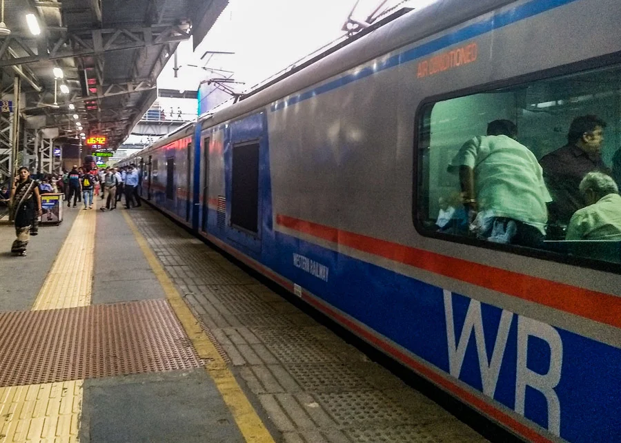 Mumbai AC local train