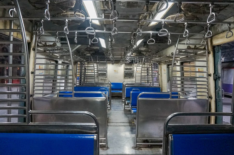 Mumbai local train seat