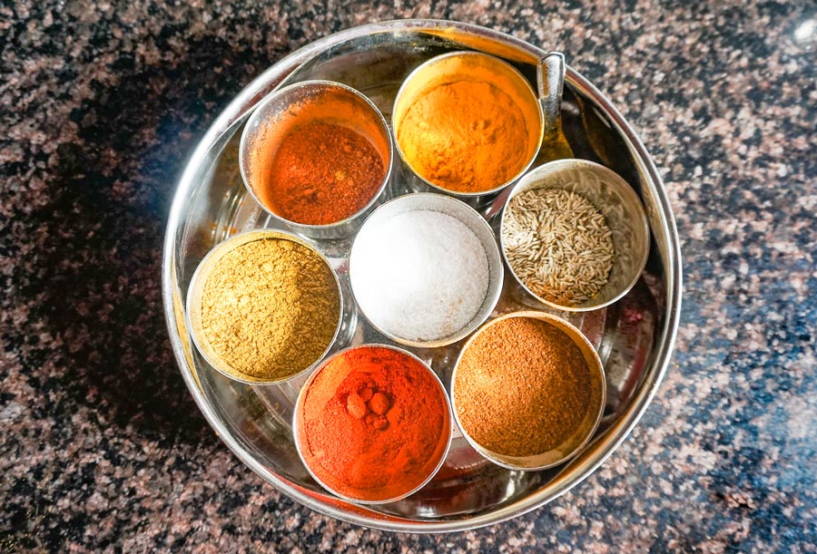 Indian spice box