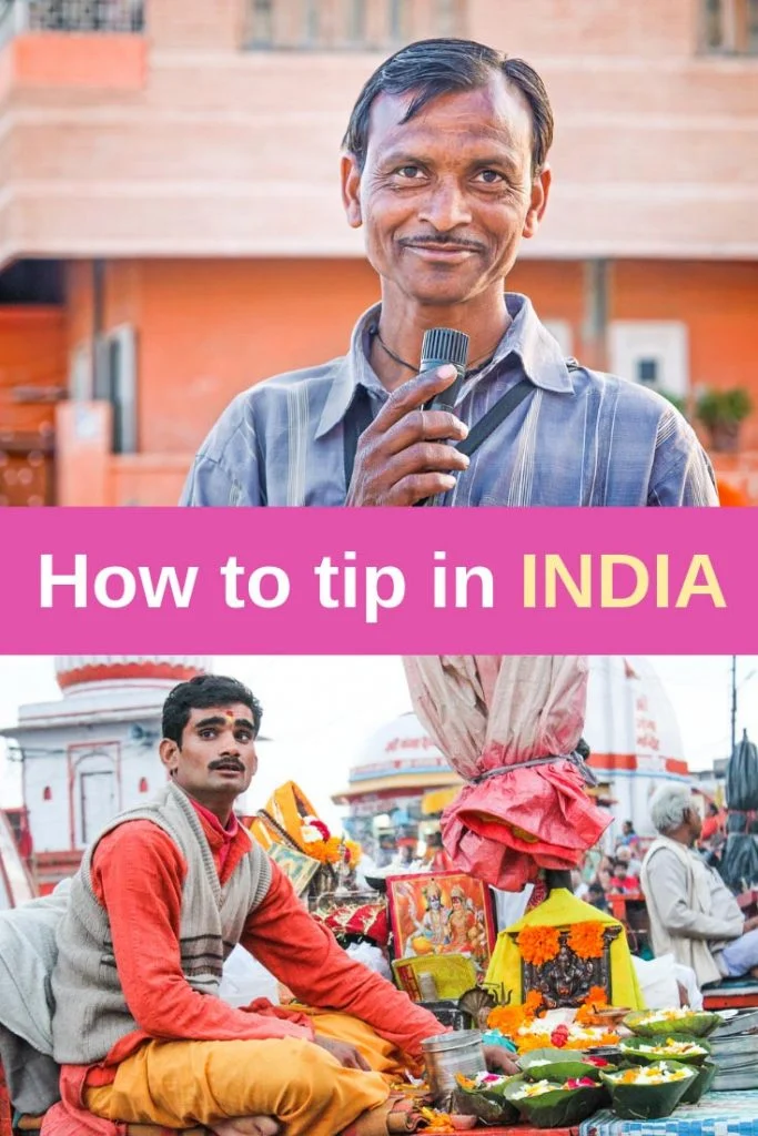 Tipping in India pin